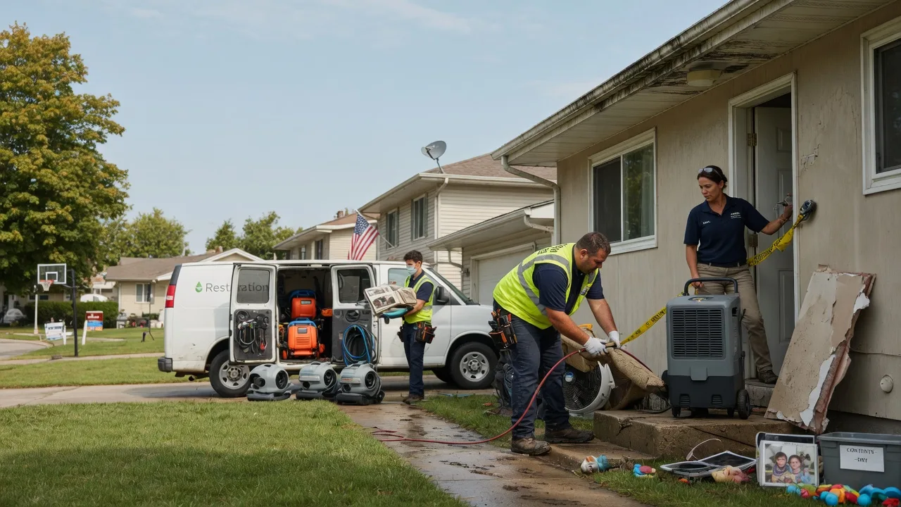 Water Damage Restoration in Geff, IL near me